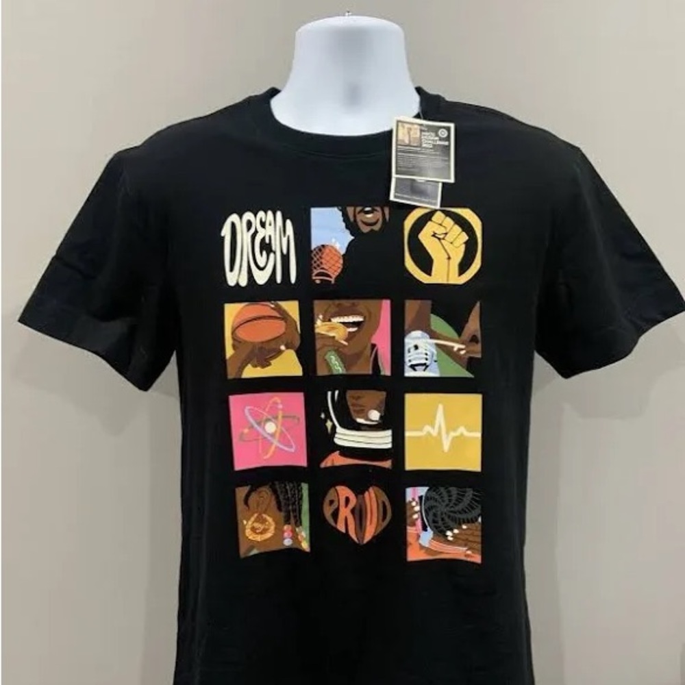 Target Black Short Sleeve Tee with Graphic Design